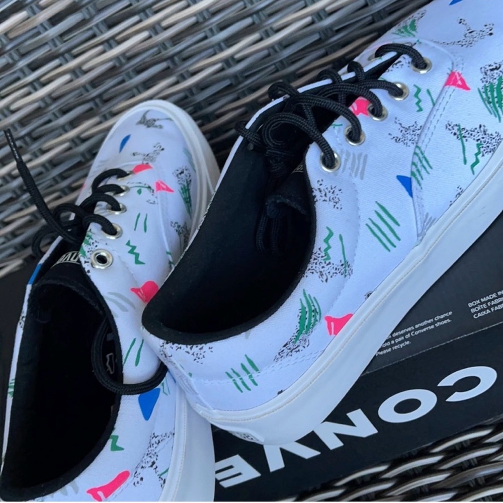 Converse Skid Grip CVO OX White/Court Green/Black - Picture 15 of 16